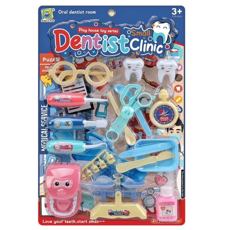 71-3634 Καρτέλα Οδοντογιατρού Dentist Clinic 28x44x4cm ToyMarkt 913654 - Image 1