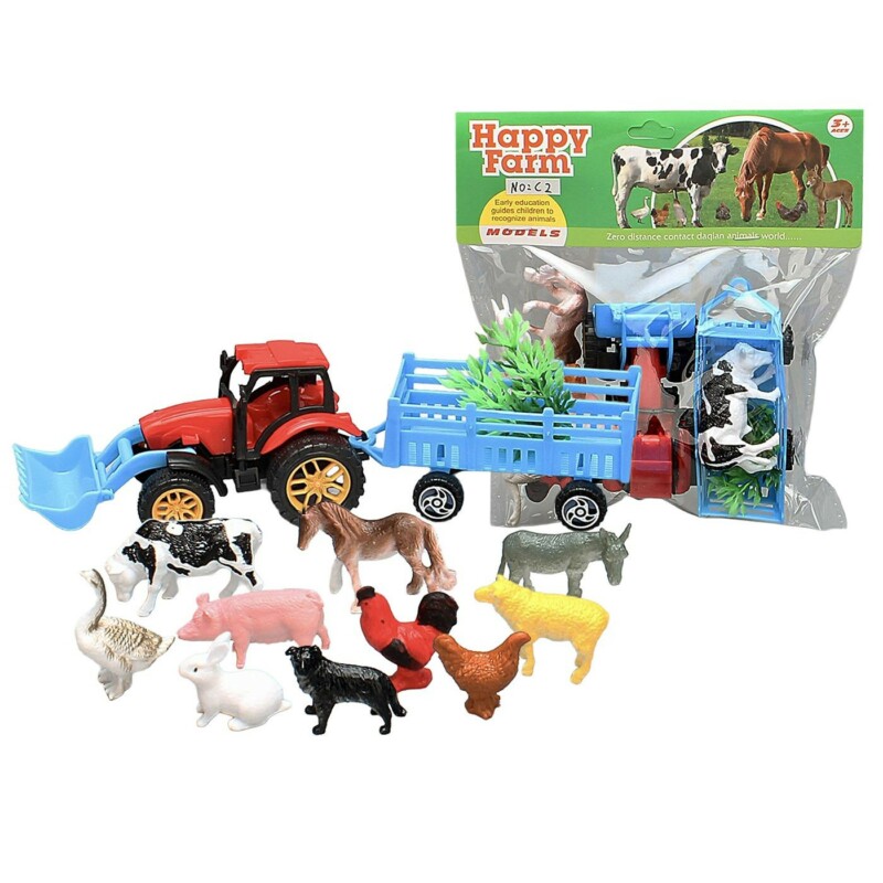 71-3639 Σετ Φάρμα σε Σακουλάκι 18x18x5cm ToyMarkt 913659 - Image 1