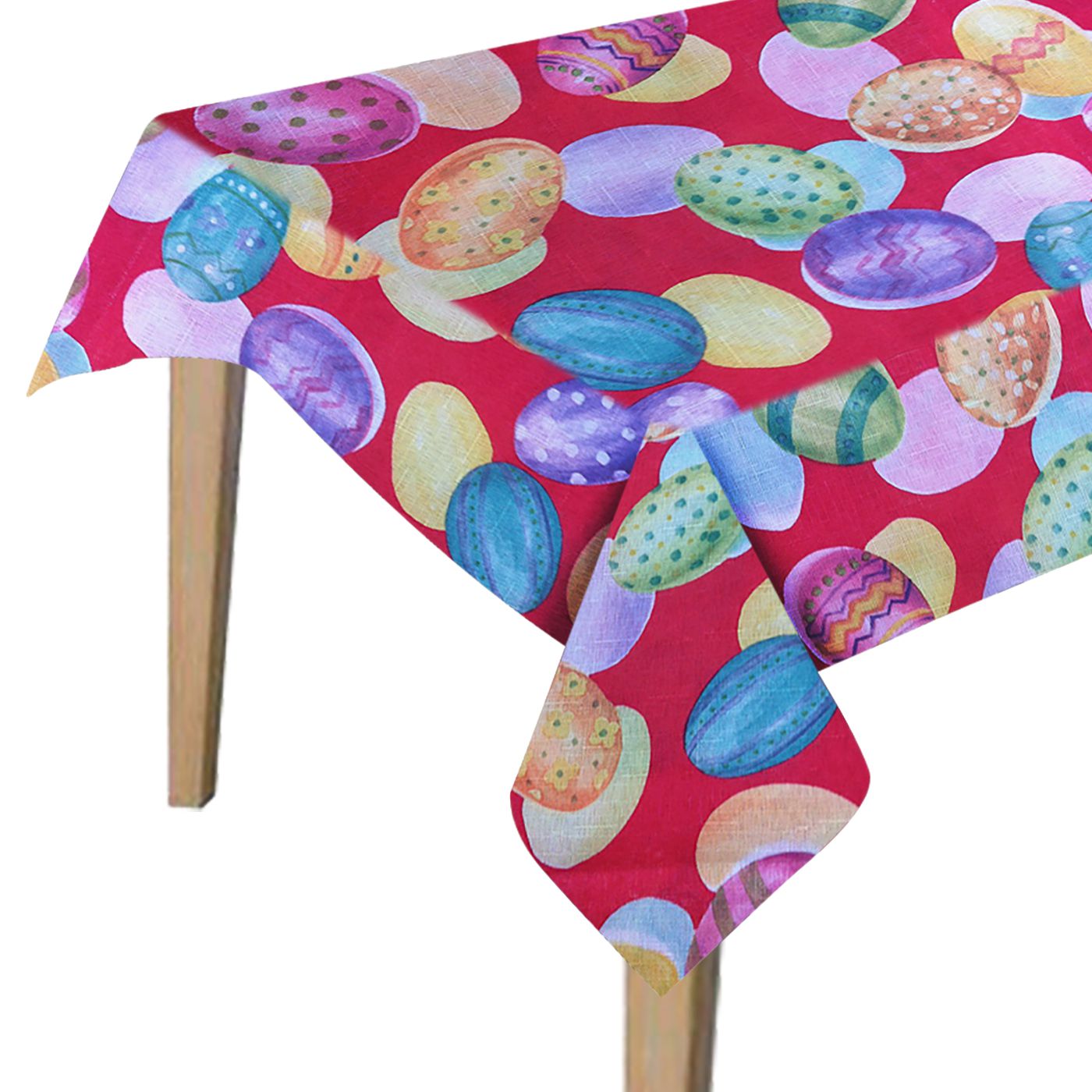 73-1295_1 Τραπεζομαντηλο Πασχαλινό 74x74cm Bunny's 931315 - Image 1