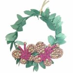 Σετ 20 τεμαχιών Στεφανάκι Κρεμαστό με Πεταλούδες ø8cm Bunny's 931988