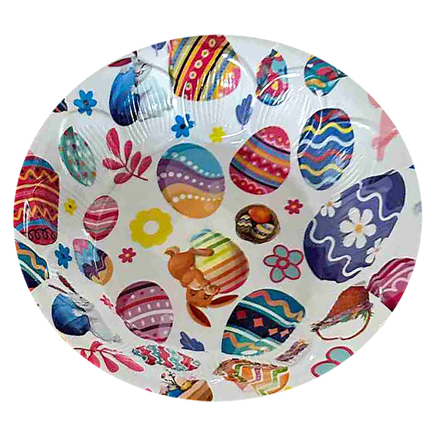 73-2120_1 Μπωλιέρα Βαθια Στρογγυλή Πασχαλινή ø23x5cm Bunny's 932140 - Image 1