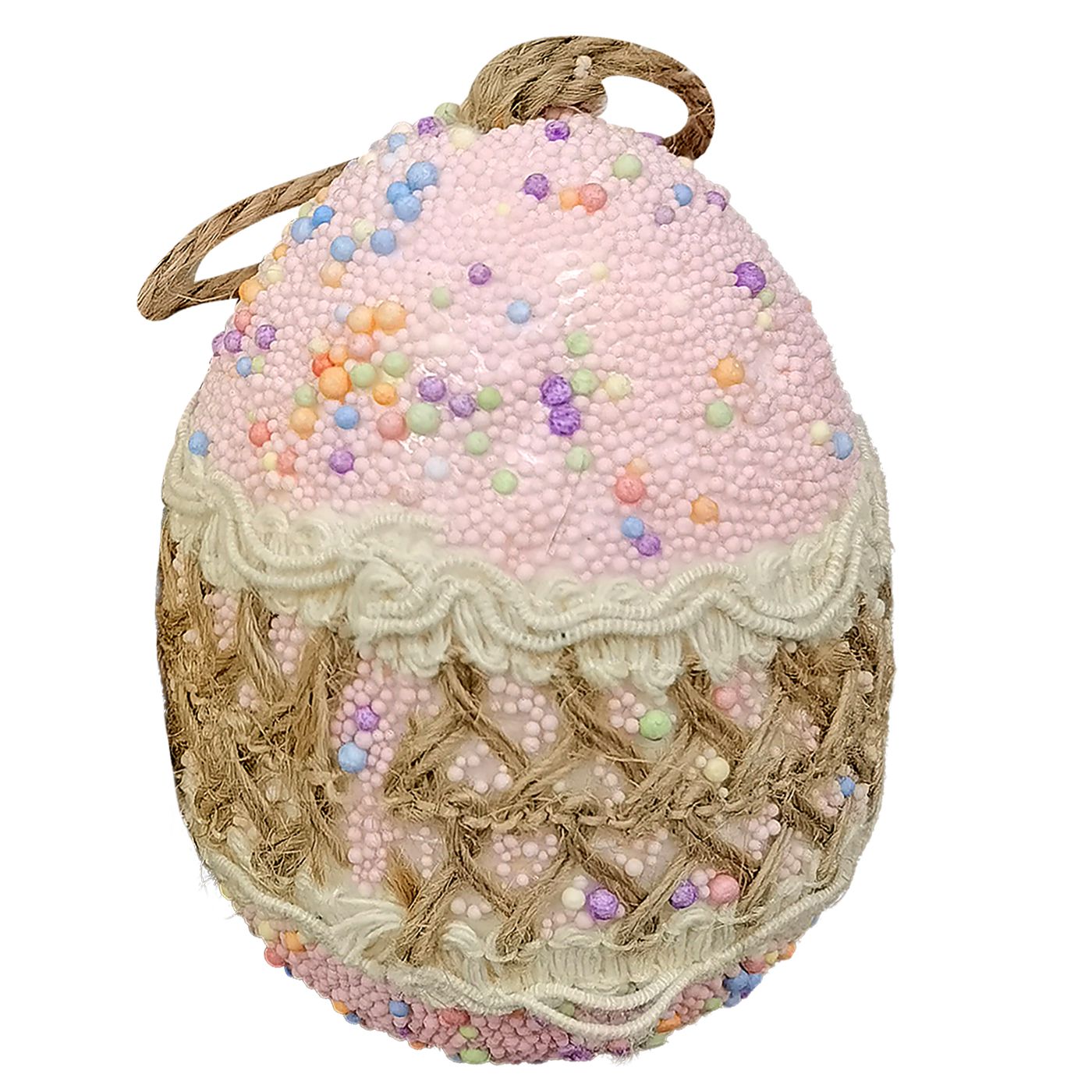 73-2276_1 Σετ 2 Αυγά με Χερούλι 9x7cm Bunny's 932296 - Image 1