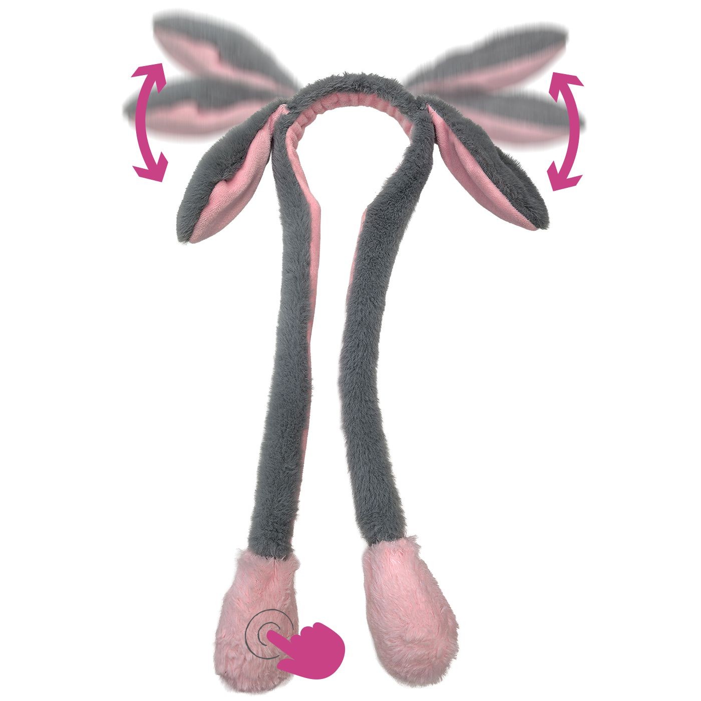 73-2295 Στέκα Λαγού με Αυτιά Κίνησης Bunny's 932315 - Image 1