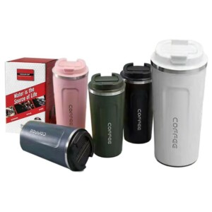 Ποτήρι Θερμός Coffee Μονόχρωμο 510ml Homie 1002186 - Image 2