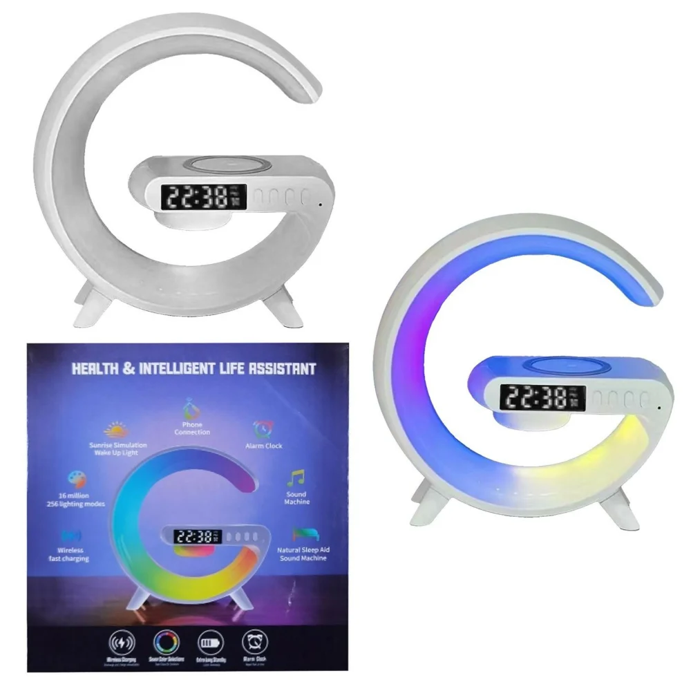 89-45 Ρολόι Ψηφιακό με Ηχείο & φως 16x14,5x5,5cm JustNote 10965 - Image 1