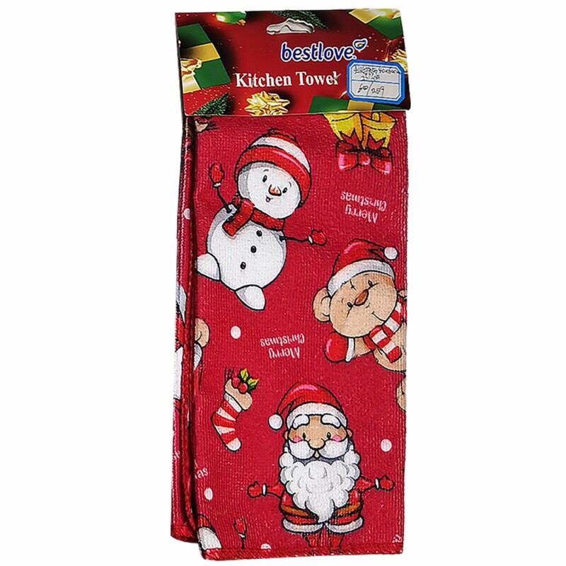 Πετσέτα Κουζίνας Xmas 60x40cm Xmasfest 1131378