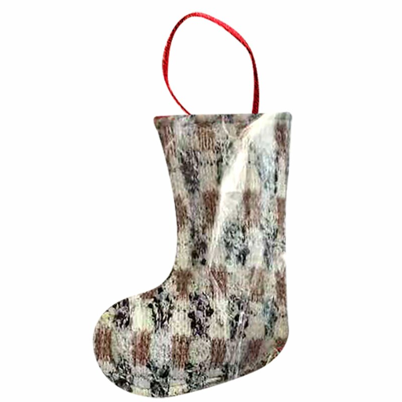 Σετ 12 τεμαχιών Στολίδι Κρεμαστό Πάνινο Μπότα 15x10cm Xmasfest 1134056