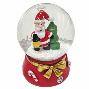 Σετ 12 τεμαχιών Χιονόμπαλα Άγιος ø4,5cm ø4,5x6,5cm Xmasfest 113521