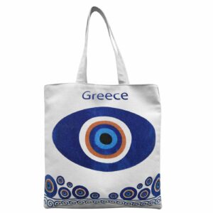 Τσάντα Βαμβακερή Τουριστική Μάτι 40x40x10cm SummerTiempo 622969