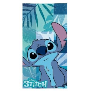Πετσέτα Θαλάσσης Microfiber Stitch Μπλε 140x70cm Stitch LIL37-6015