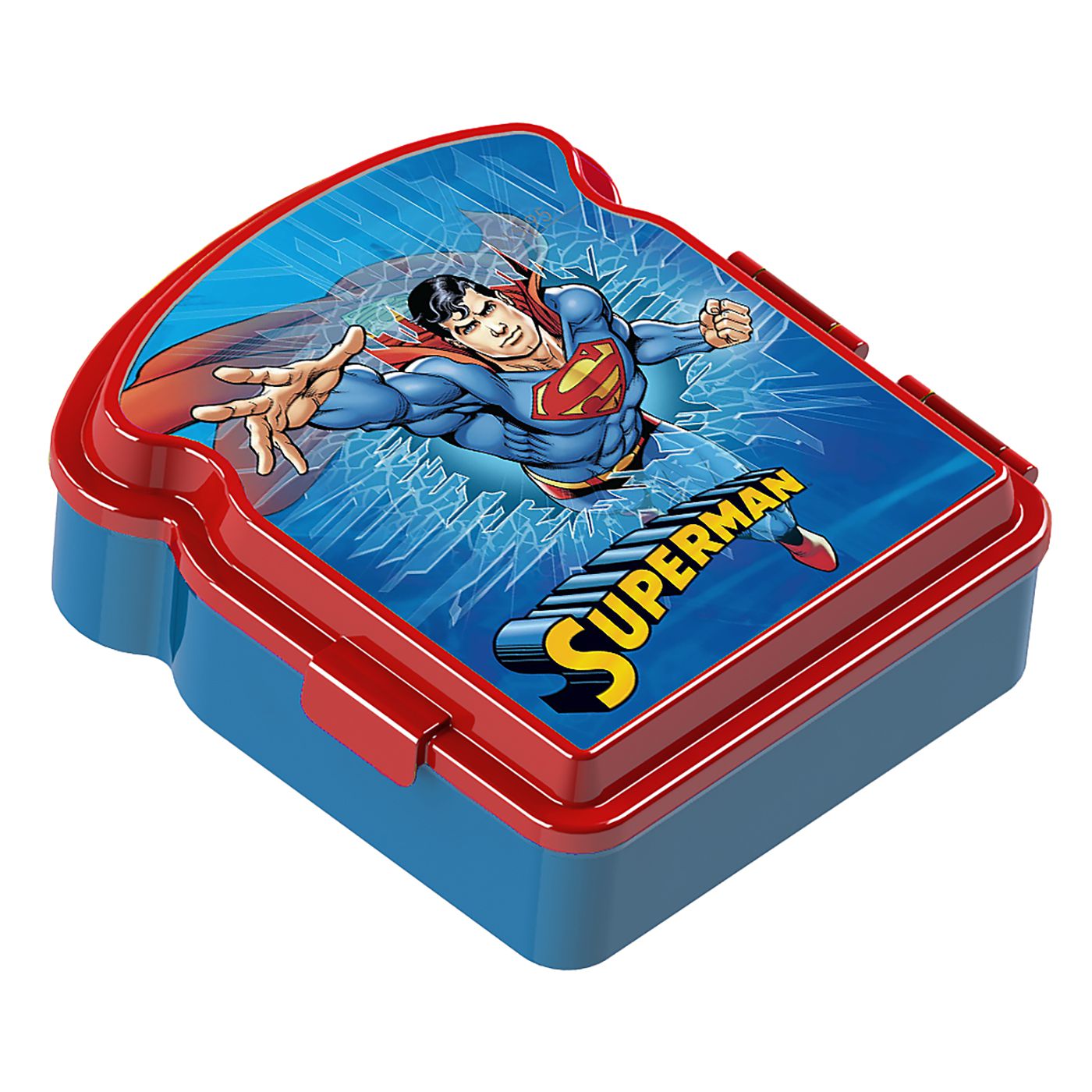 Δοχείο Πλαστικό Φαγητού Superman 16.5x15x5.5cm Warner Bros Δοχείο Πλαστικό Φαγητού Superman 16.5x15x5.5cm Warner Bros