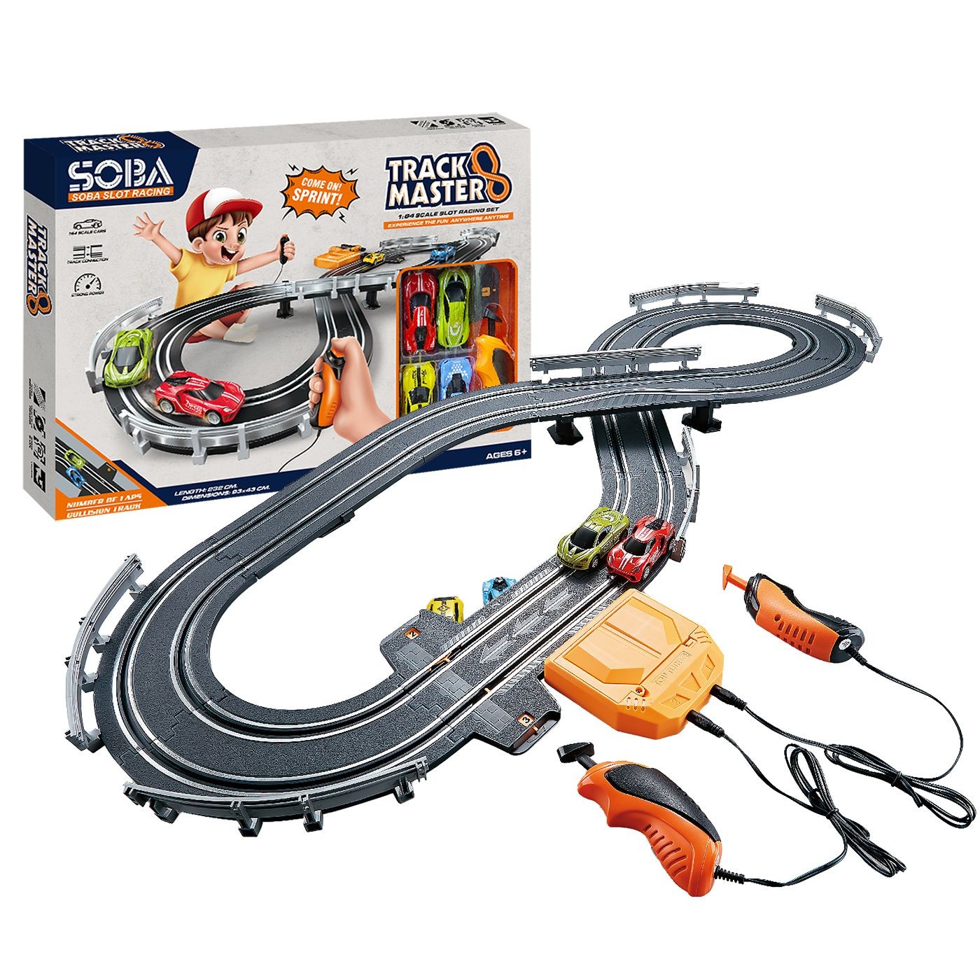 Αυτοκινητόδρομος Track Master 232cm 48x33x5cm ToyMarkt 88864 Αυτοκινητόδρομος Track Master 232cm 48x33x5cm ToyMarkt 88864