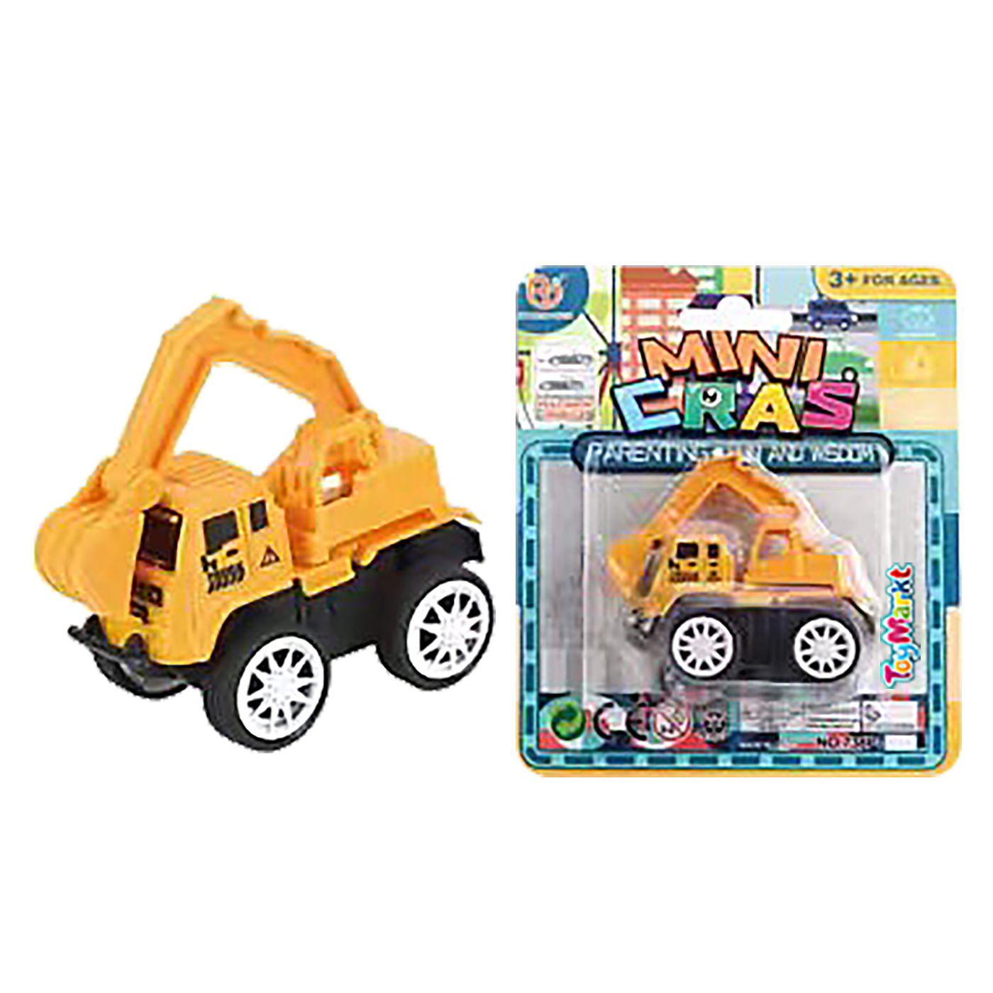 Μίνι Δομικά Pull Back σε Καρτέλα 12x14x3cm ToyMarkt 902323 Μίνι Δομικά Pull Back σε Καρτέλα 12x14x3cm ToyMarkt 902323