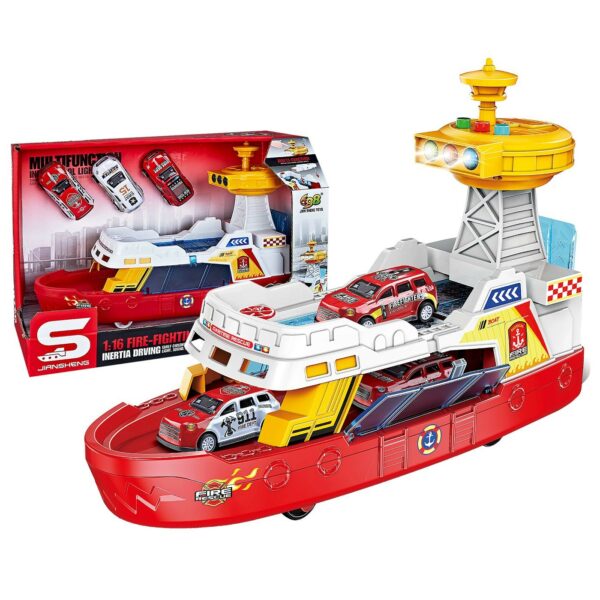 Πλοίο Ακτοφυλακής Friction με Φως+ήχους 32x22x13cm ToyMarkt 902368