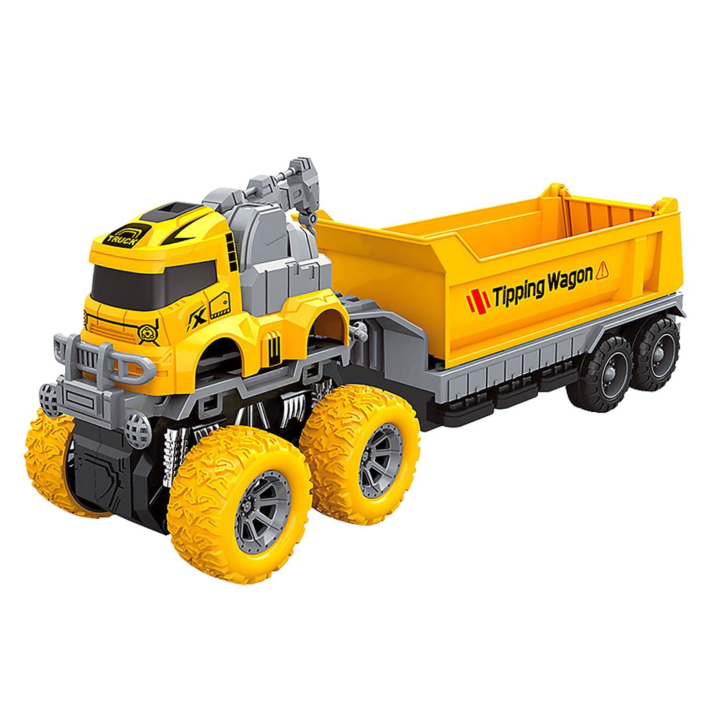 Δομικό Friction με Ρυμούλκα 30x12x11cm ToyMarkt 902382 Δομικό Friction με Ρυμούλκα 30x12x11cm ToyMarkt 902382