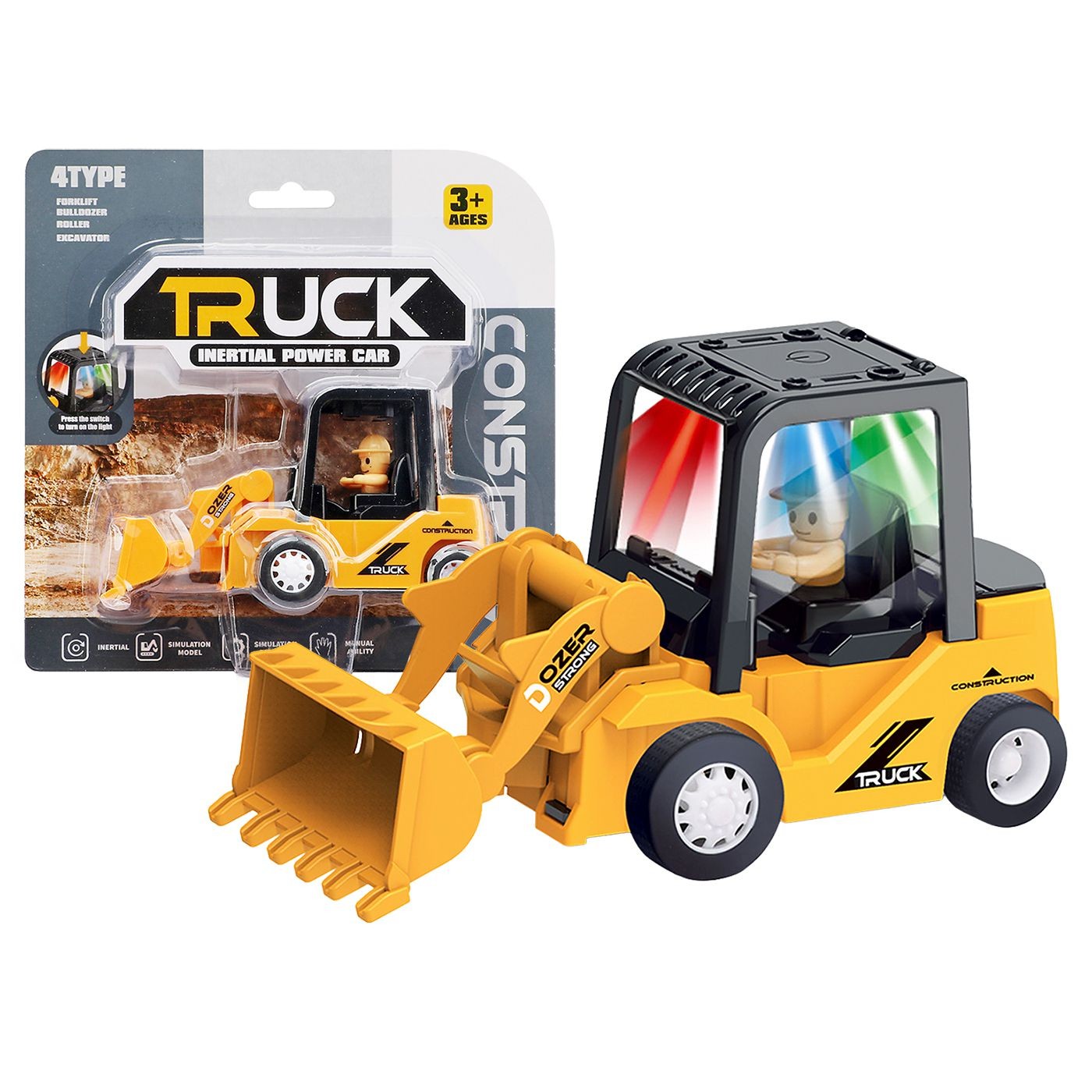 Δομικό Friction με φως σε Καρτέλα 19x18x6cm ToyMarkt 902385 Δομικό Friction με φως σε Καρτέλα 19x18x6cm ToyMarkt 902385