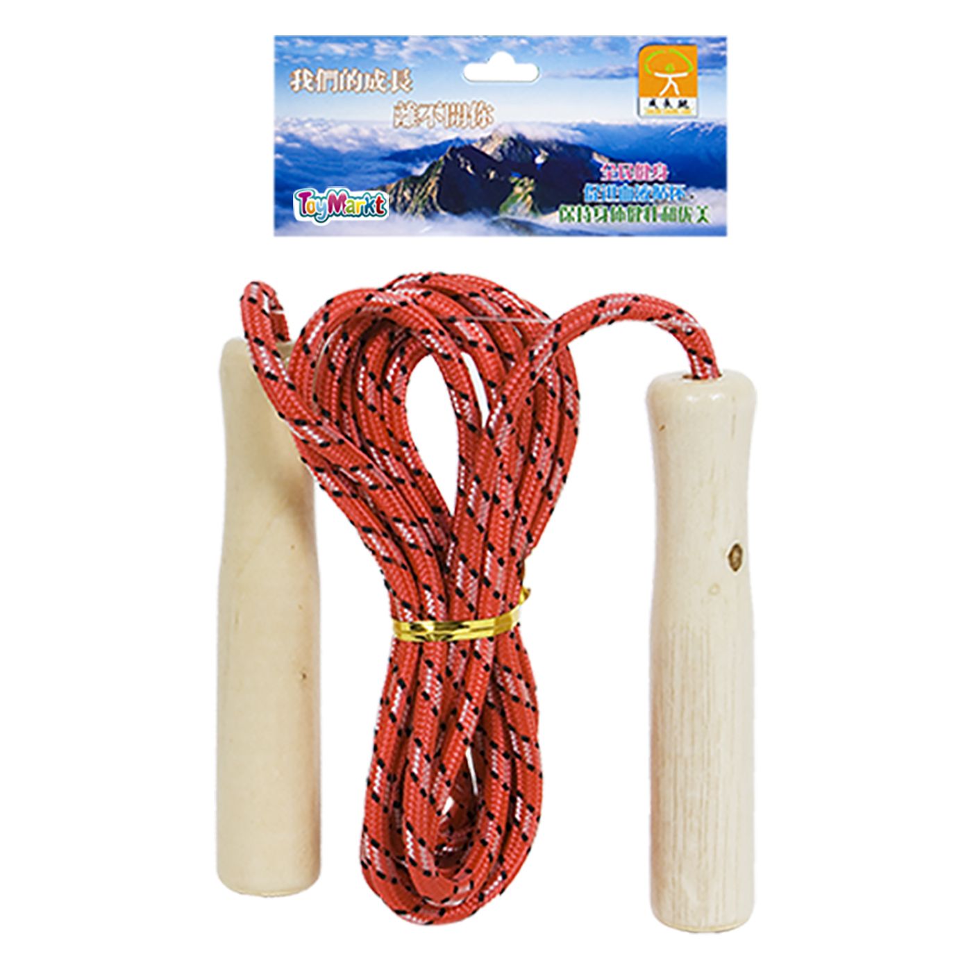 Σχοινάκι Παιδικό (skipping Rope) Ξύλινο 260 cm ToyMarkt 911153 Σχοινάκι Παιδικό (skipping Rope) Ξύλινο 260 cm ToyMarkt 911153