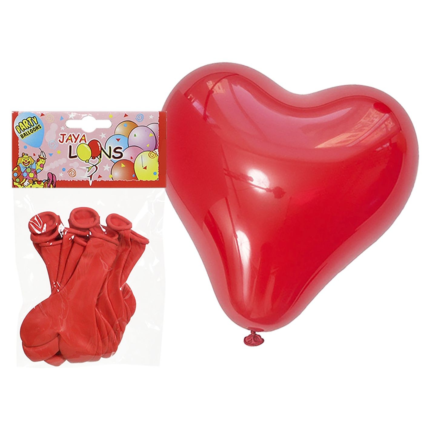 Σετ 10 Μπαλόνια Καρδιά Κόκκινη 23cm ToyMarkt 91182 Σετ 10 Μπαλόνια Καρδιά Κόκκινη 23cm ToyMarkt 91182