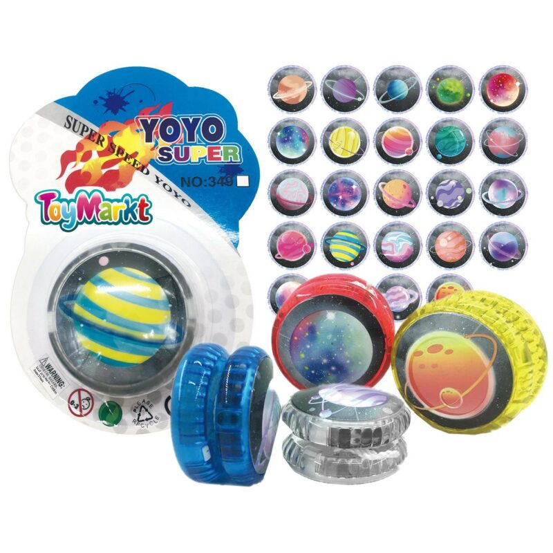 Γιογιό Πλανήτες με φως σε Καρτέλα 12x17cm ToyMarkt 913320