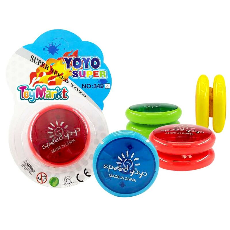 Γιογιό Speed με φως σε Καρτέλα 12x17cm ToyMarkt 913321