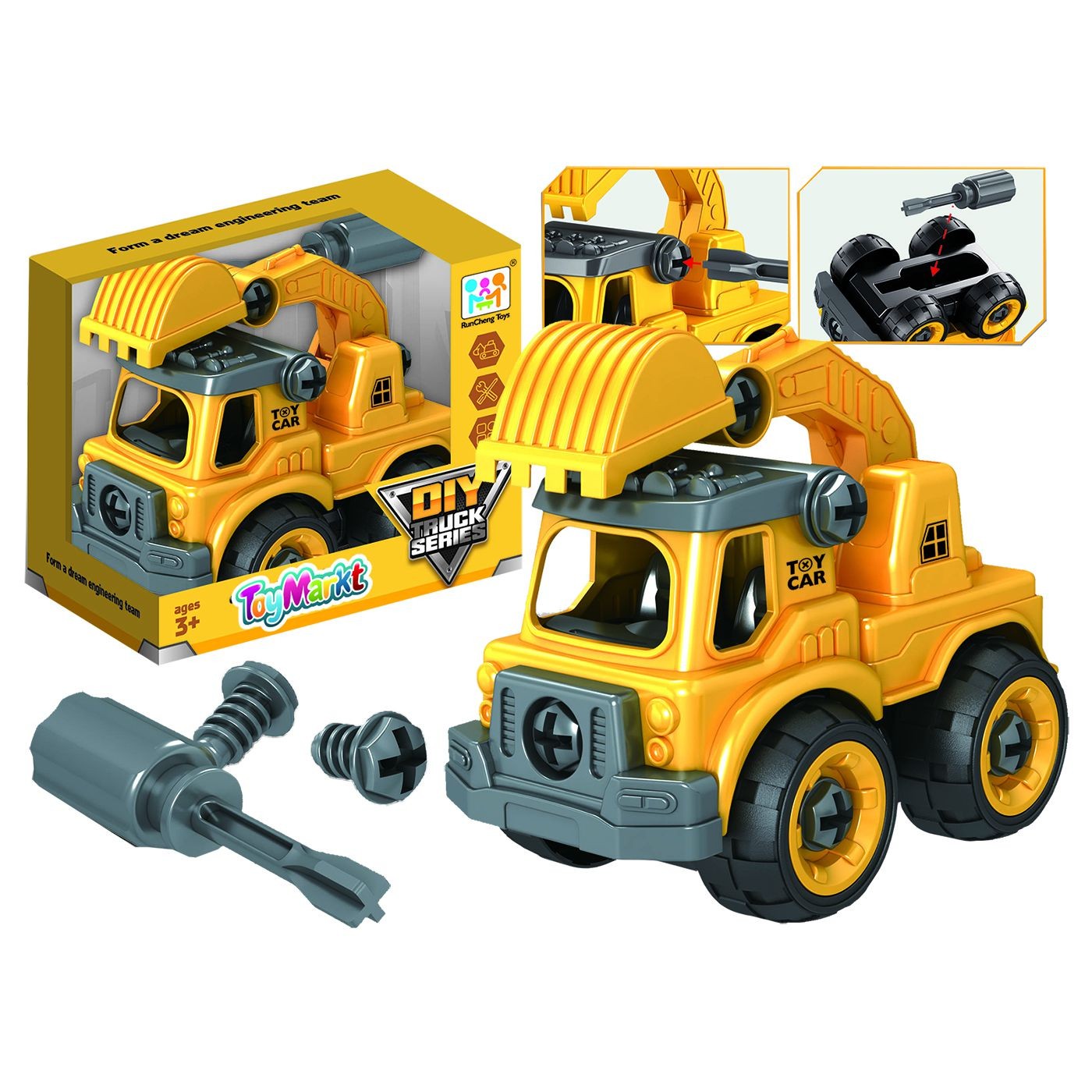 Εκσκαφέας Free Wheels & Κατσαβίδι 15x14x10cm ToyMarkt 913363 Εκσκαφέας Free Wheels & Κατσαβίδι 15x14x10cm ToyMarkt 913363