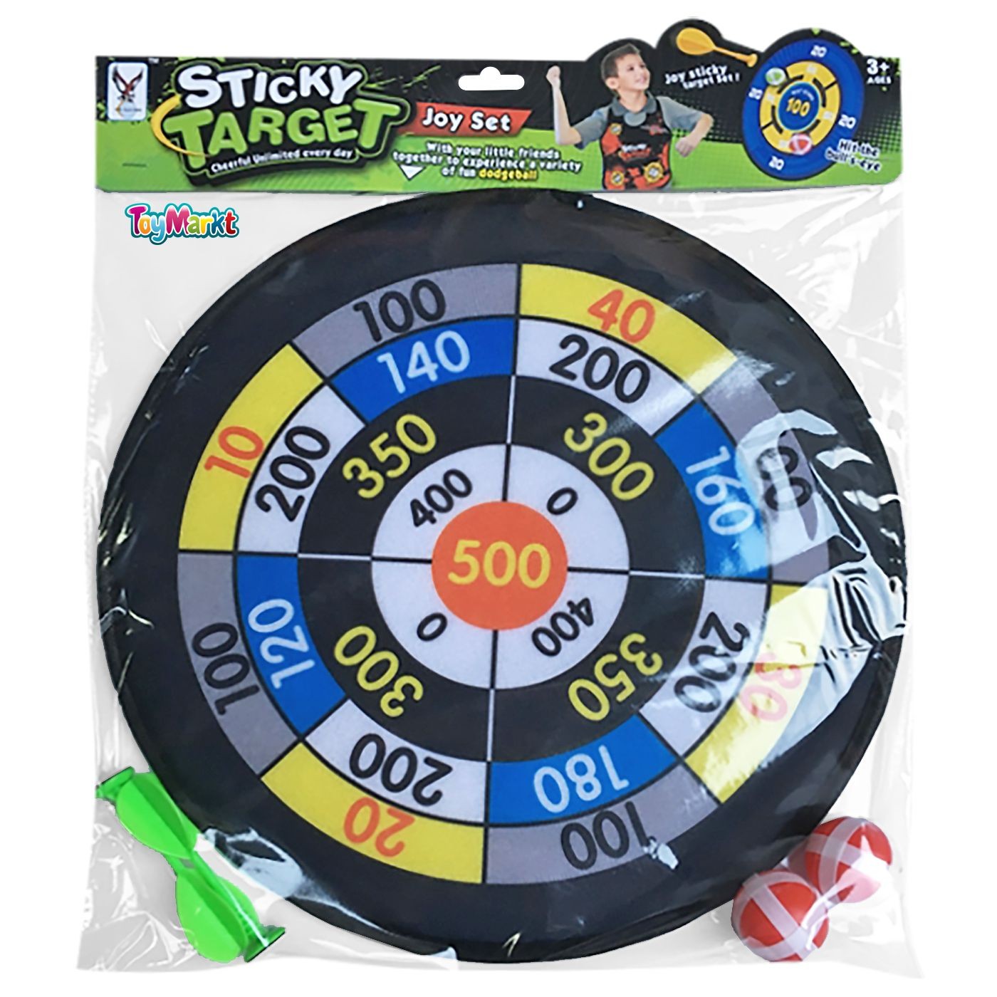 Στόχος ø36cm με Μπάλες & Βέλη σε Σακούλα 45x37x4cm ToyMarkt 913407 Στόχος ø36cm με Μπάλες & Βέλη σε Σακούλα 45x37x4cm ToyMarkt 913407