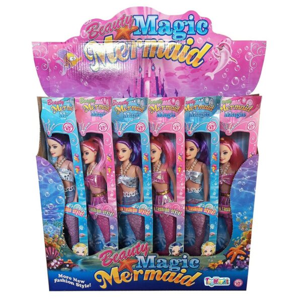 Κούκλα Γοργόνα σε Κουτί Μικρό 9x36cm ToyMarkt 922047
