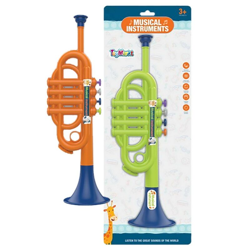 Τρομπέτα σε Καρτέλα 18x50cm ToyMarkt 96150