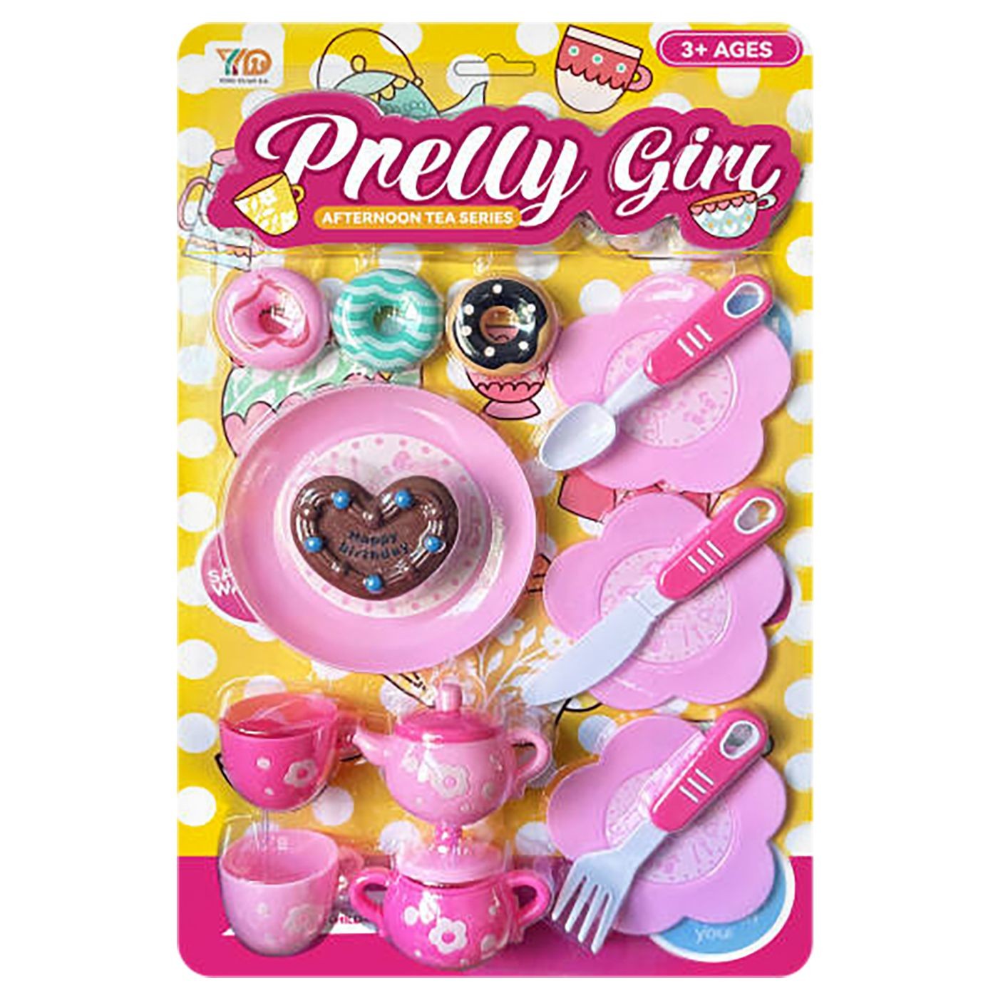 Σετ Τσαγιού Pretty Girl σε Καρτέλα 24x39x4cm ToyMarkt 971341 Σετ Τσαγιού Pretty Girl σε Καρτέλα 24x39x4cm ToyMarkt 971341