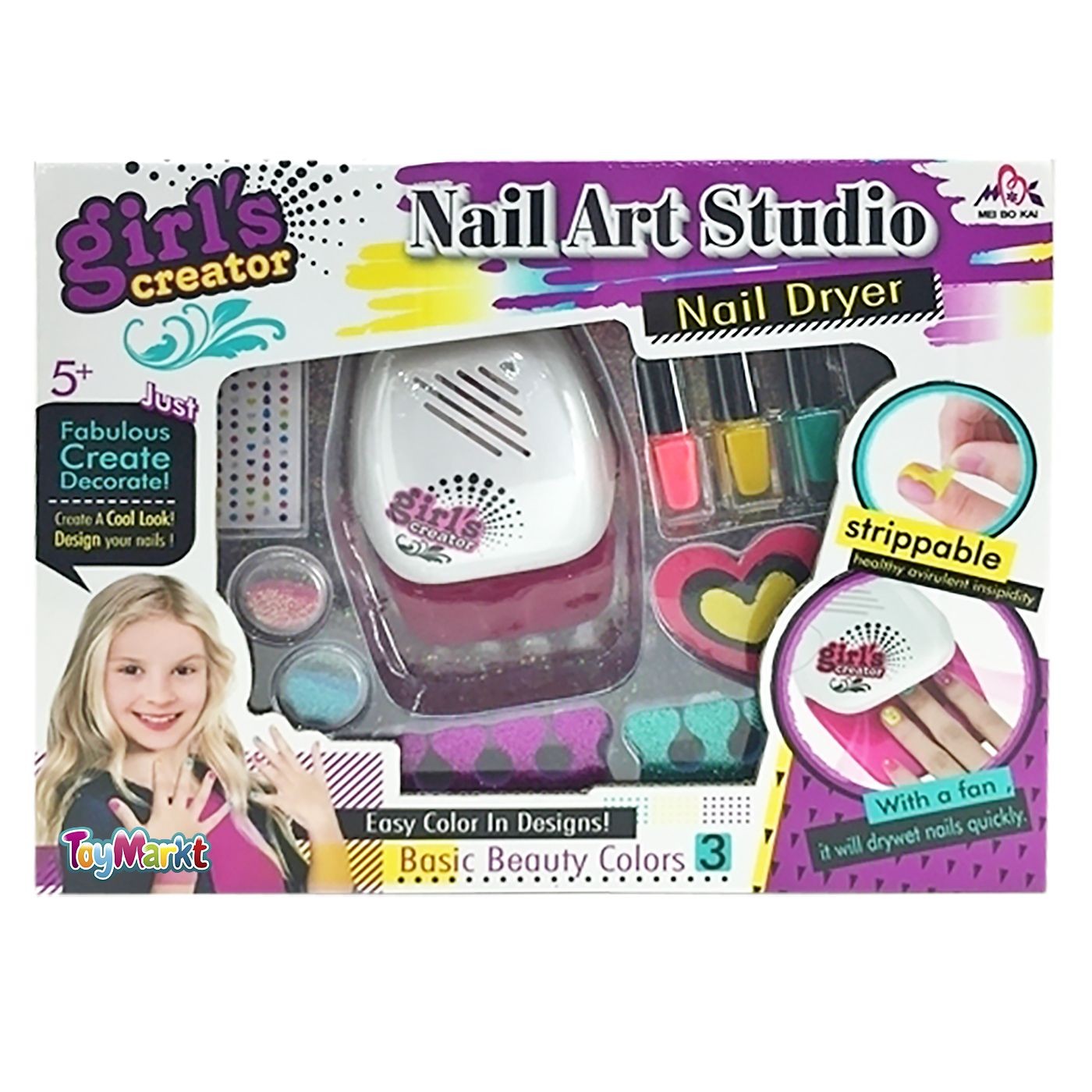 Σετ Κουτί Νύχια Nail art Studio 33x26x6cm ToyMarkt 97991 Σετ Κουτί Νύχια Nail art Studio 33x26x6cm ToyMarkt 97991