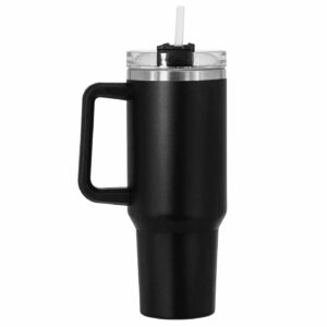 Ποτήρι Θερμός Γίγας με Λαβή & Καλαμάκι 1200ml Homie 1002187