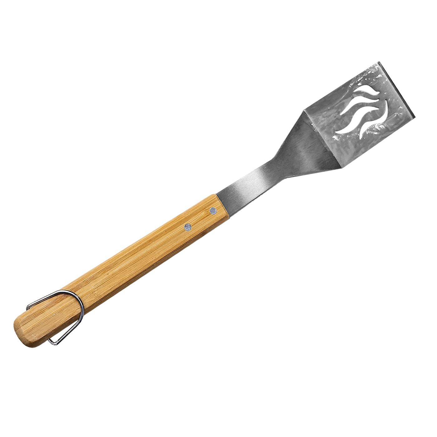 Σπάτουλα Bbq με Ξύλινη Λαβή 48cm Homie 1011155 Σπάτουλα Bbq με Ξύλινη Λαβή 48cm Homie 1011155