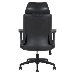 A9925 ΜΑΥΡO MESH ΠΟΛΥΘΡΟΝΑ ΓΡΑΦΕΙΟΥ 64X60X43-110/52-119εκ. - Image 2