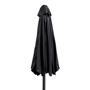 ΟΜΠΡΕΛΑ Φ.230 BLACK ΑΛΟΥΜ.8ΑΚΤ.16Χ26 ΙΣΤΟΣ 1Φ.48Χ2mm - Image 2