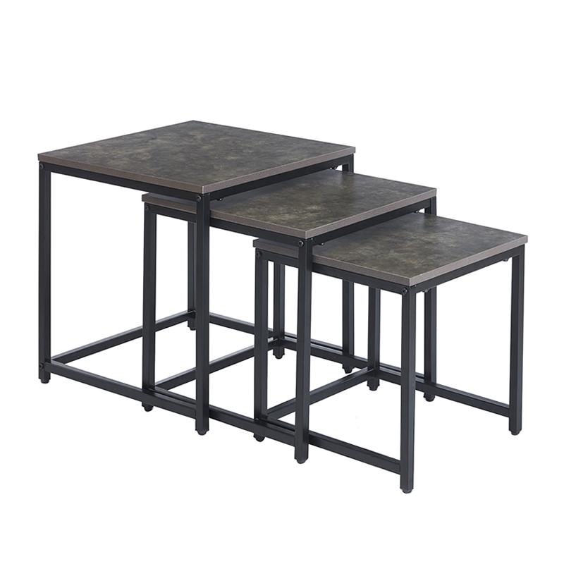 NOLAN SET 3 ΤΜΧ ΤΡΑΠΕΖΑΚΙΑ CEMENT