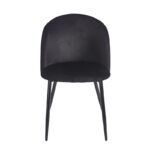 RIO BLACK VELVET ΥΦΑΣΜΑ ΚΑΡΕΚΛΑ ΜΕΤΑΛΛΙΚΗ 50X52X81εκ. - Image 2