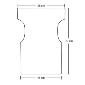 TORINO ΥΦΑΣΜΑ ΚΥΠΑΡΙΣΣΙ ΓΙΑ ΣΚΗΝΟΘΕΤΗ 58Χ45Χ79εκ. - Image 2