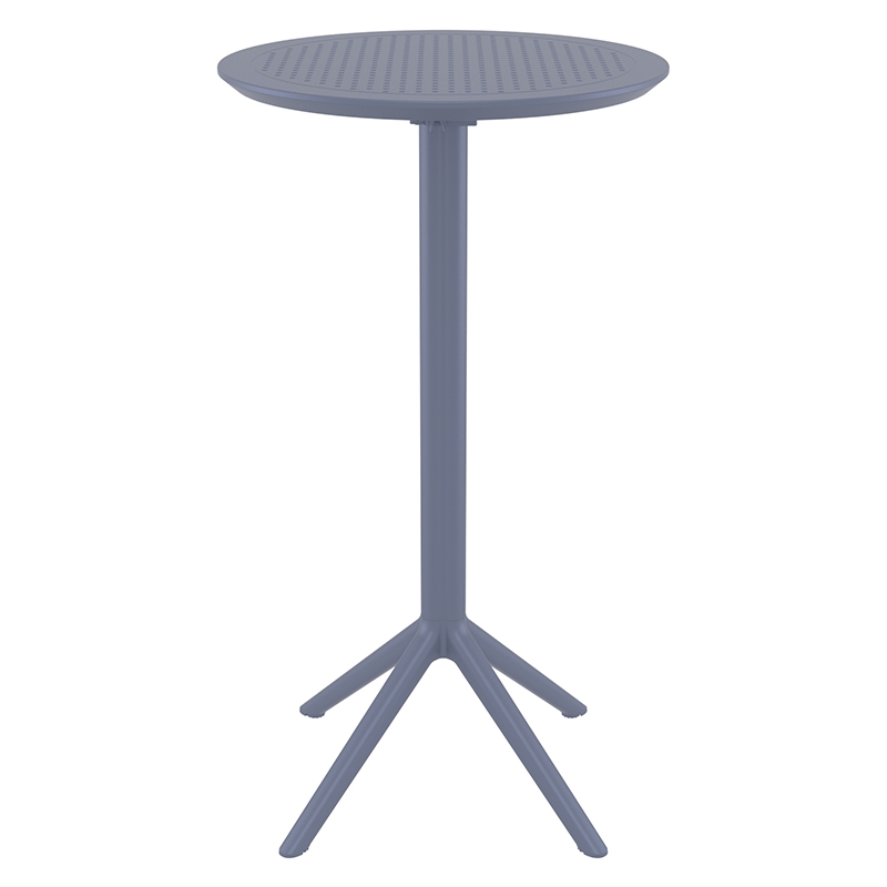 SKY DARK GREY BAR Φ60Χ108εκ.ΠΤΥΣ/ΝΟ ΤΡΑΠ. ΠΟΛ/ΝΙΟΥ