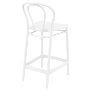 Σετ 4 τεμαχιών VICTOR 65εκ. ΣΚΑΜΠΟ(Σ4)WHITE ΠΟΛ/ΝΙΟΥ 44X50X96εκ. - Image 2