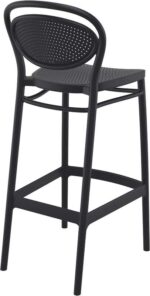 MARCEL 75εκ. ΣΚΑΜΠΟ BLACK ΠΟΛ/ΝΙΟΥ 45Χ52Χ106εκ. - Image 2