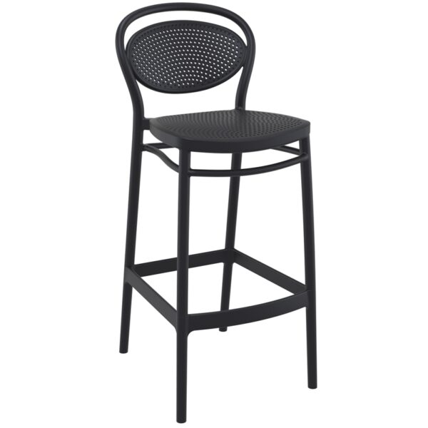 MARCEL 75εκ. ΣΚΑΜΠΟ BLACK ΠΟΛ/ΝΙΟΥ 45Χ52Χ106εκ.