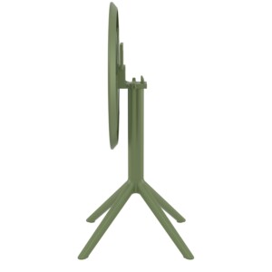 SKY OLIVE GREEN Φ60X74εκ. ΤΡΑΠΕΖΙ ΠΤΥΣ/ΝΟ ΠΟΛ/ΝΙΟΥ - Image 2
