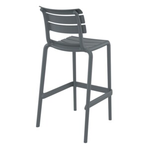 HELEN 75εκ. ΣΚΑΜΠΟ DARK GREY ΠΟΛ/ΝΙΟΥ 53X55X105εκ. - Image 2