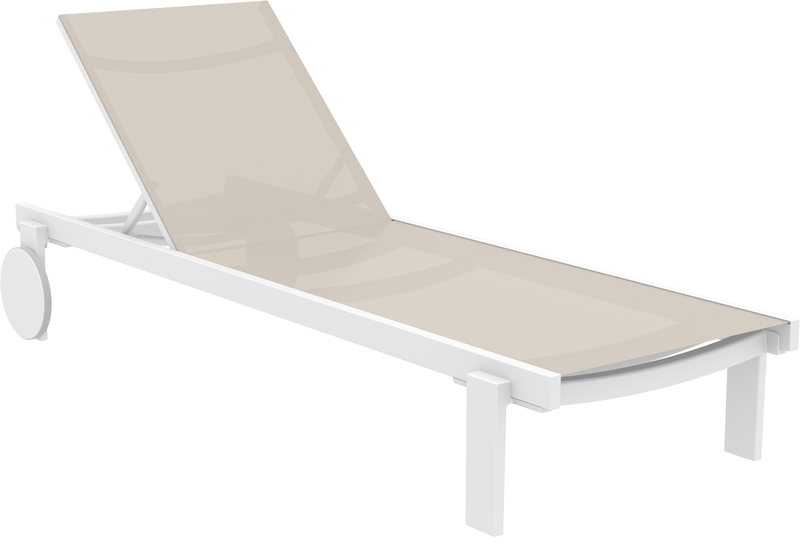 CASABLANCA ΞΑΠΛΩΣΤΡΑ WHITE/TAUPE ΑΛΟΥΜ-ΠΟΛ/ΝΙΟΥ CASABLANCA ΞΑΠΛΩΣΤΡΑ WHITE/TAUPE ΑΛΟΥΜ-ΠΟΛ/ΝΙΟΥ