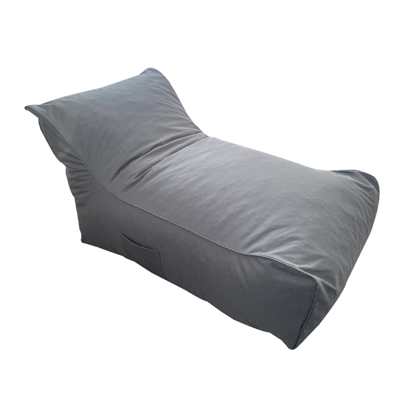 DEREK ΠΟΥΦ GREY ΥΦΑΣΜΑ 70X107X64εκ.