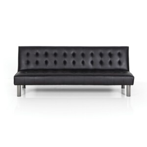 STATE BLACK PU ΚΑΝΑΠΕΣ-ΚΡΕΒΑΤΙ 180X79X74εκ. - Image 2