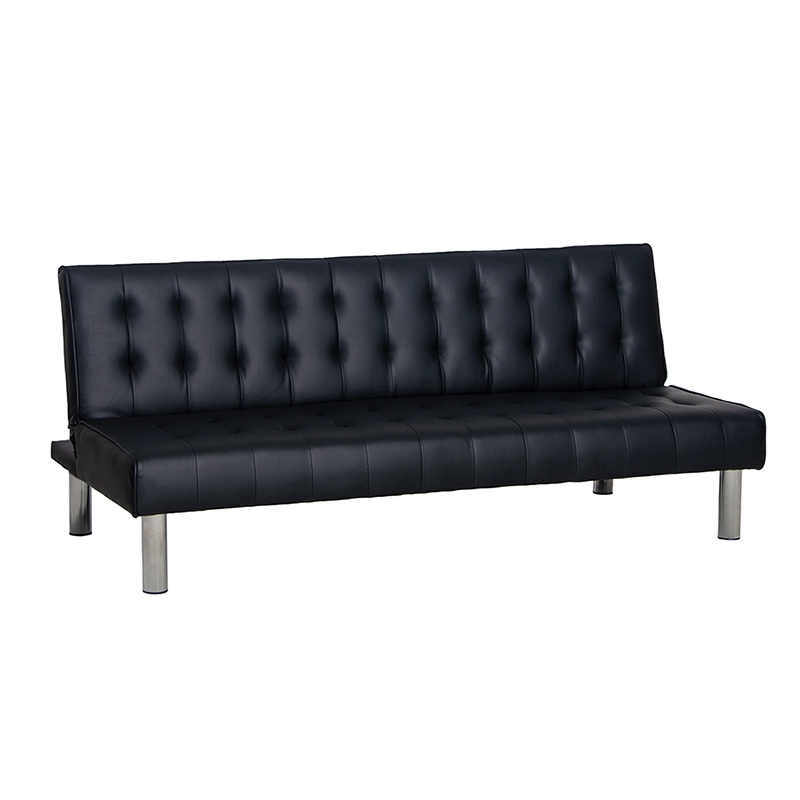 STATE BLACK PU ΚΑΝΑΠΕΣ-ΚΡΕΒΑΤΙ 180X79εκ. STATE BLACK PU ΚΑΝΑΠΕΣ-ΚΡΕΒΑΤΙ 180X79εκ.