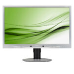 Used (A-) Monitor 241B4L LED/Philips/24``FHD/1920x1080/Wide/Silver/Black/w/Speakers/Grade A-/D-SUB &