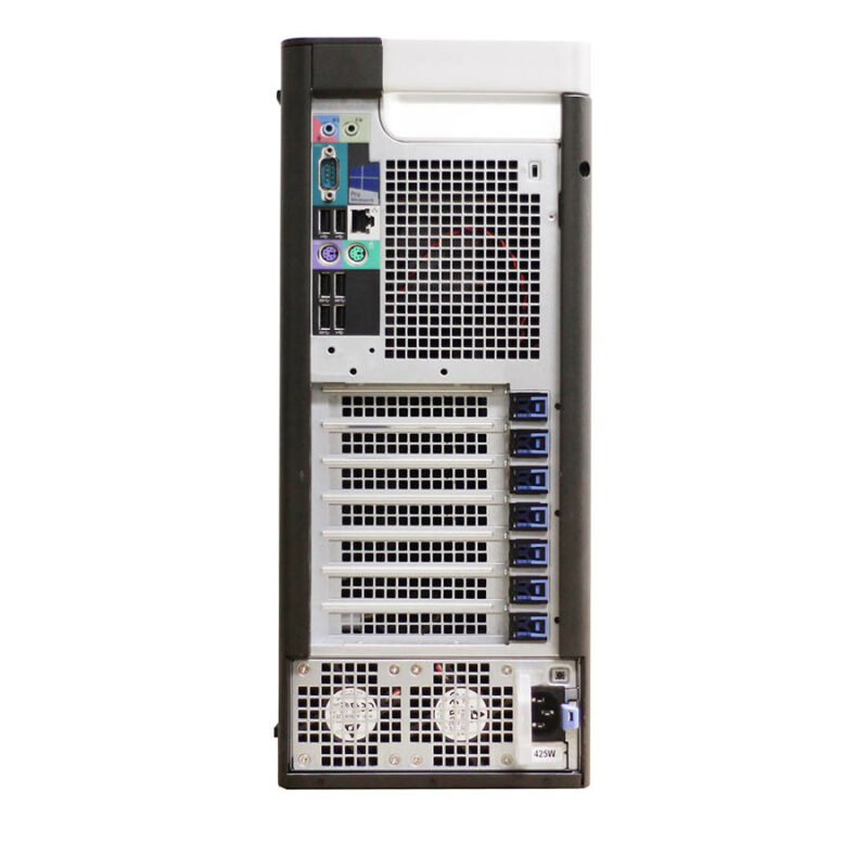 Dell Precision 5810 Tower Xeon E5-1630v4(4-Cores)/32GB DDR4/256GB SSD & 2TB/Nvidia 512MB/DVD/10P Gra