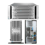 Refurbished Server HP ML350P G8 Tower E5-2609/32GB DDR3/No HDD/DVD/16xSFF/2xPSU